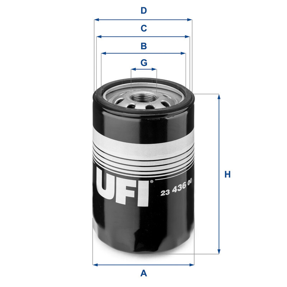 UFI - 2343600-UFI - Oil Filter
