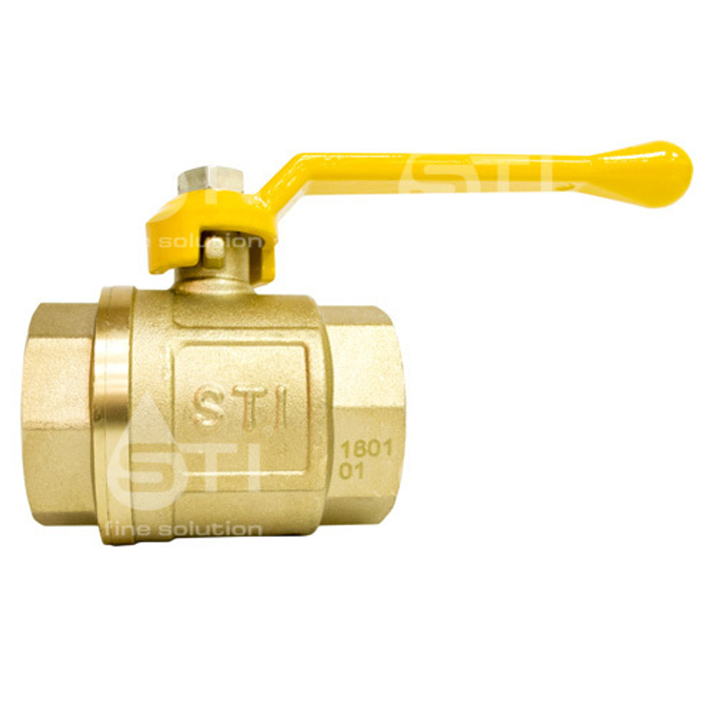 Кран шаровой газовый STI ГГ рычаг 40