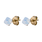 Серьги пусеты Fiore Luna White SWE2127/1 W G