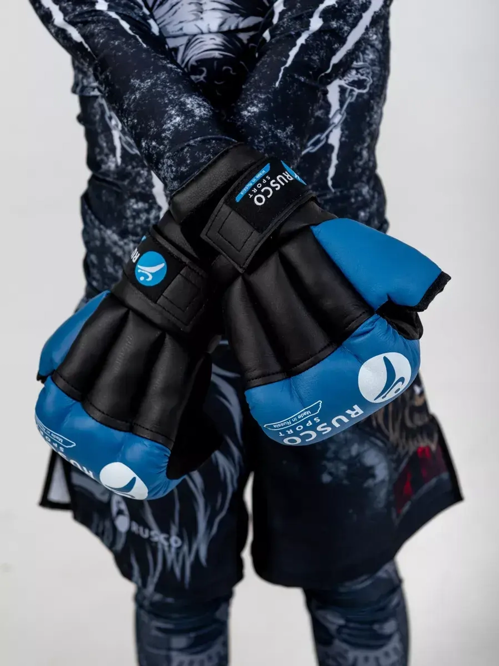 Перчатки для Рукопашного боя Rusco Sport Синие Детские