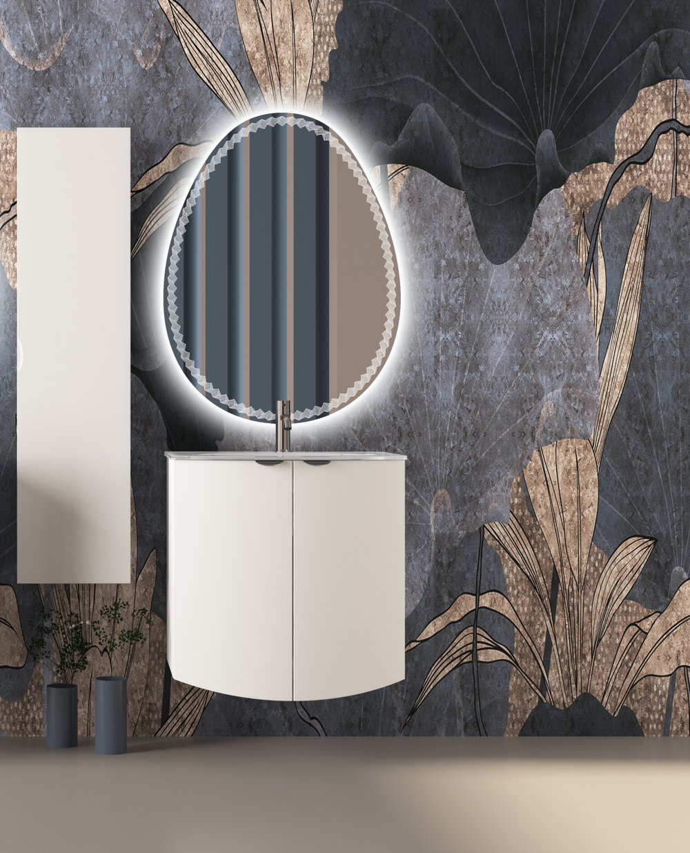 Мебель для ванной комнаты CEZARES RIALTO 70 см Bianco opaco 55170