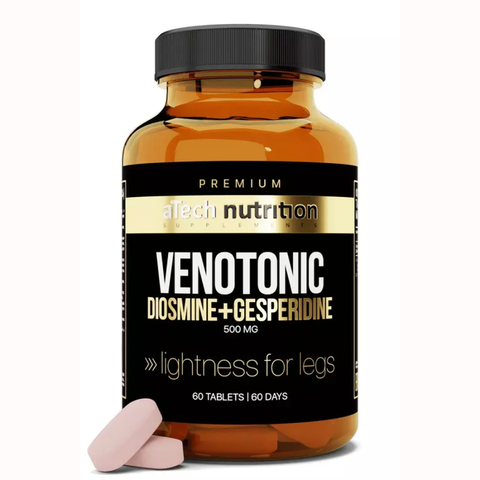 Венотоник, Venotonic, aTech Nutrition Premium, 60 капсул