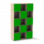 дуб сонома/зелёный односторонний