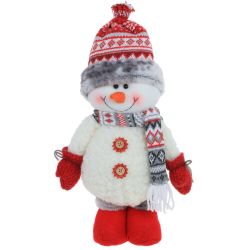 GAEM Игрушка набивная "Снеговик", L19 W12 H50 см, 2в.