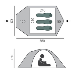 Палатка Crusoe Camp Bliss