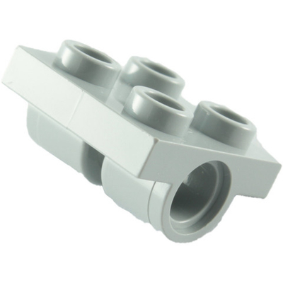 Lego 50шт Плитка 2x2 модифицированная с отверстиями под штифт (светло-серый) 2817 / 4211376