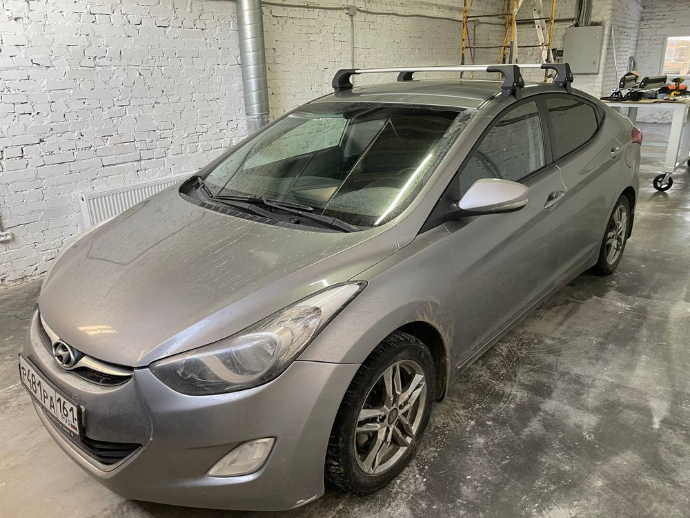 Багажник на крышу (адаптер) Hyundai Elantra V(MD) sedan (2006-2011) за дверной проем ED20-008