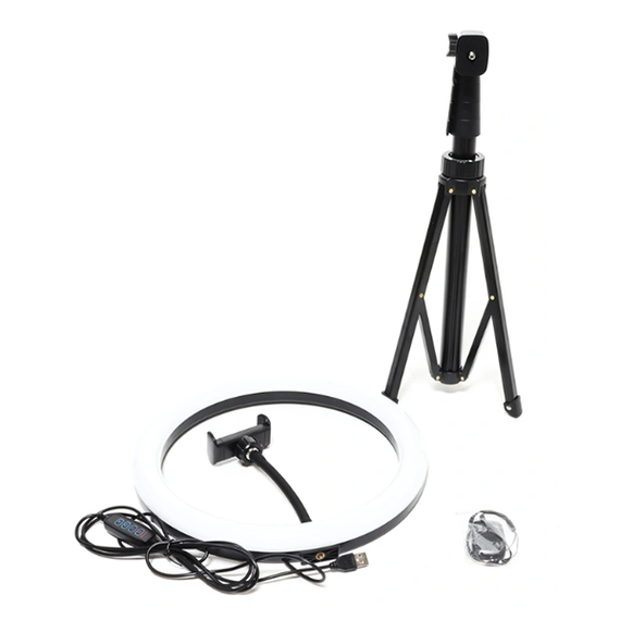 Кольцевая лампа для селфи ATUMTEK 12&quot; Selfie Ring Light with 63&quot; Extendable Tripod Stand (ATRL131)