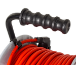 Удлинитель силовой на металлической катушке Ресанта СУ-3х1,5-30/3 (с выкл., 4 розетки, IP44)