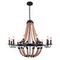 Подвесная люстра Arte Lamp Marsiglia A8956LM-12BK