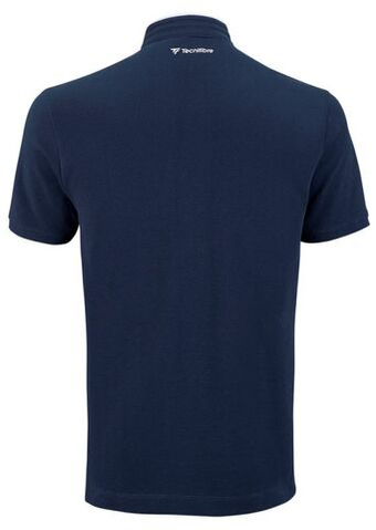 Мужское теннисное поло Tecnifibre Polo Pique 22 - небесный