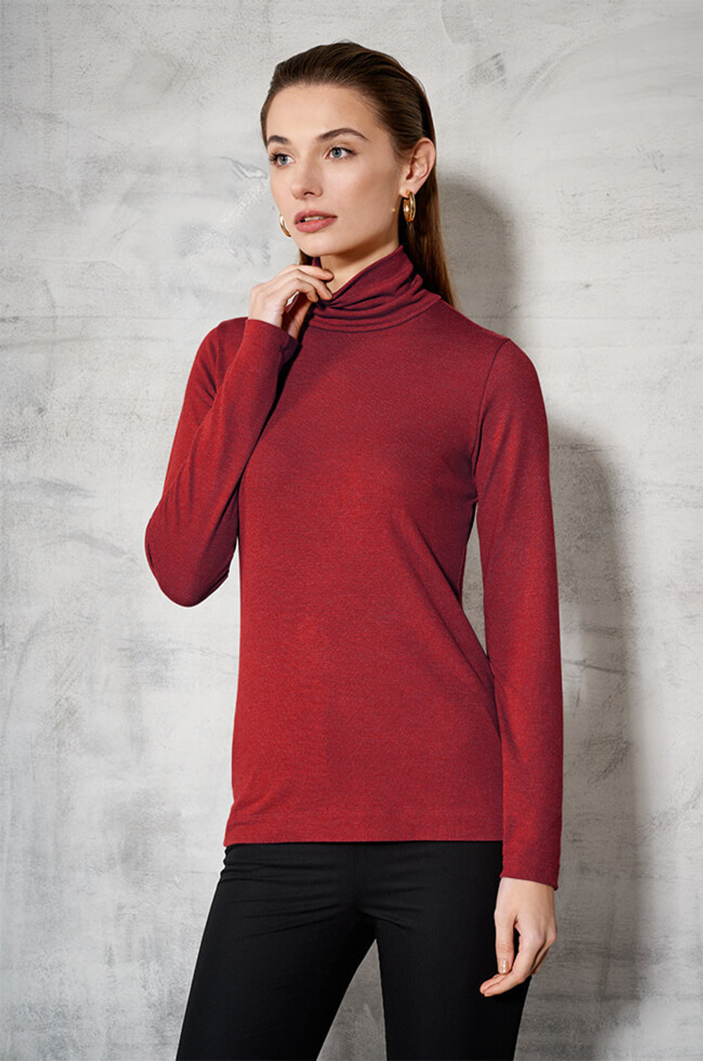 22458 Джемпер женский (красный)