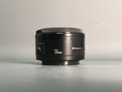 Canon EF 50mm 1.8 II пыль под линзой