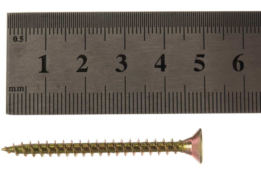 САМОРЕЗЫ СТРОЙБАТ УНИВЕРСАЛЬНЫЕ ЖЕЛТЫЕ 4,5Х50 10ШТ 3232