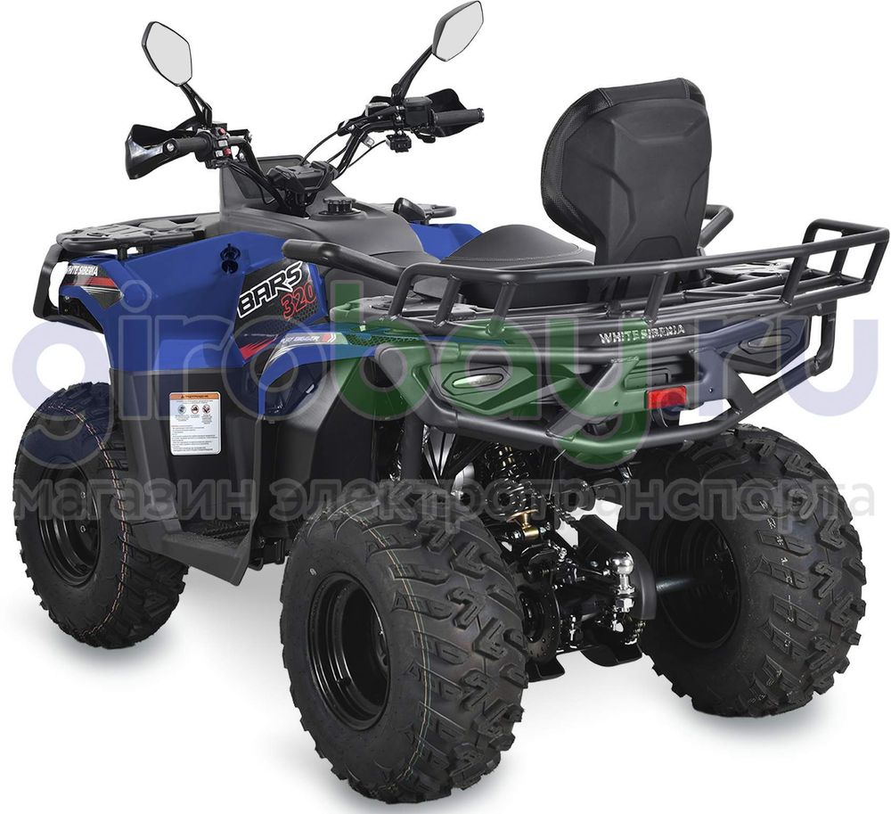 Бензиновый квадроцикл WHITE SIBERIA BARS 320 - Синий Бензиновый квадроцикл WHITE SIBERIA BARS 320 - Синий фото №5