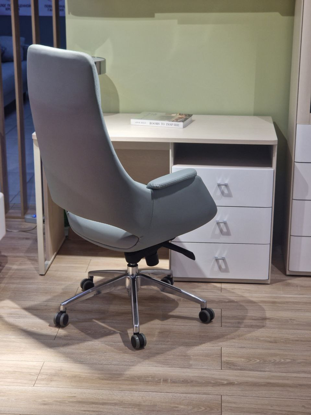 Кресло офисное 2838 982671 Grey pu