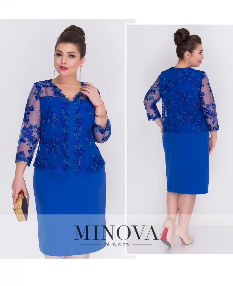 Платье 00274-электрик Minova