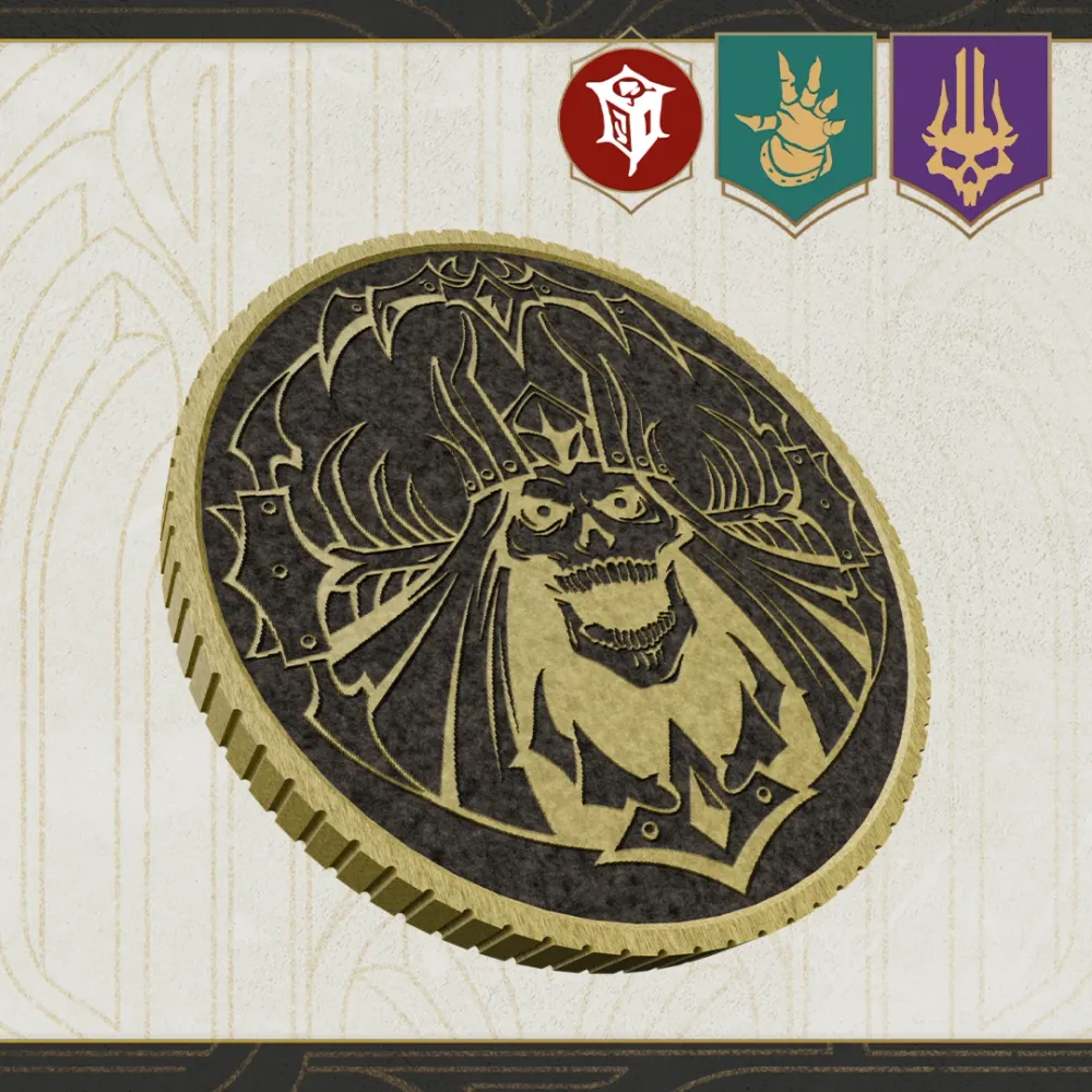 Chronicles of Drunagor: Metal Initiative Marker