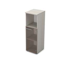 9ПД.017.4 Пенал средний со стеклом и нишей (400*450*1245)