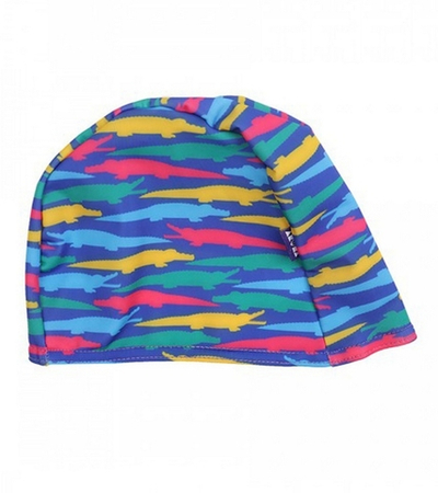 Шапочка для плавания лайкровая детская Aruna Крокодил