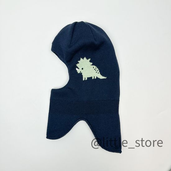 Шлем демисезонный, Динозавры на темно-синем