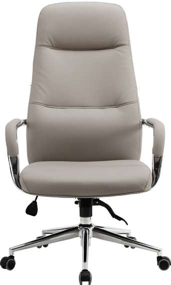 Кресло руководителя Everprof Vesta Экокожа Бежевый