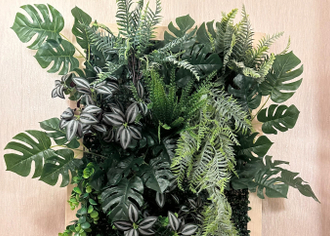 Композиции из искусственных растений