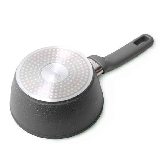 Ковш с крышкой 1,2 л. из литого алюминия Kamille KM-4279GR с мраморным покрытием