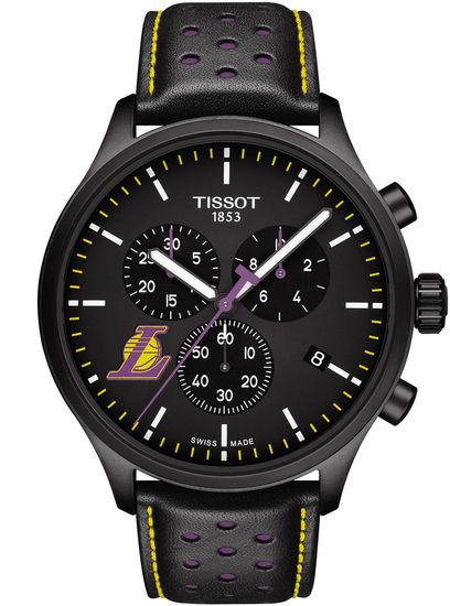 Мужские часы Tissot T116.617.36.051.03 Chrono XL Classic NBA LA Lakers