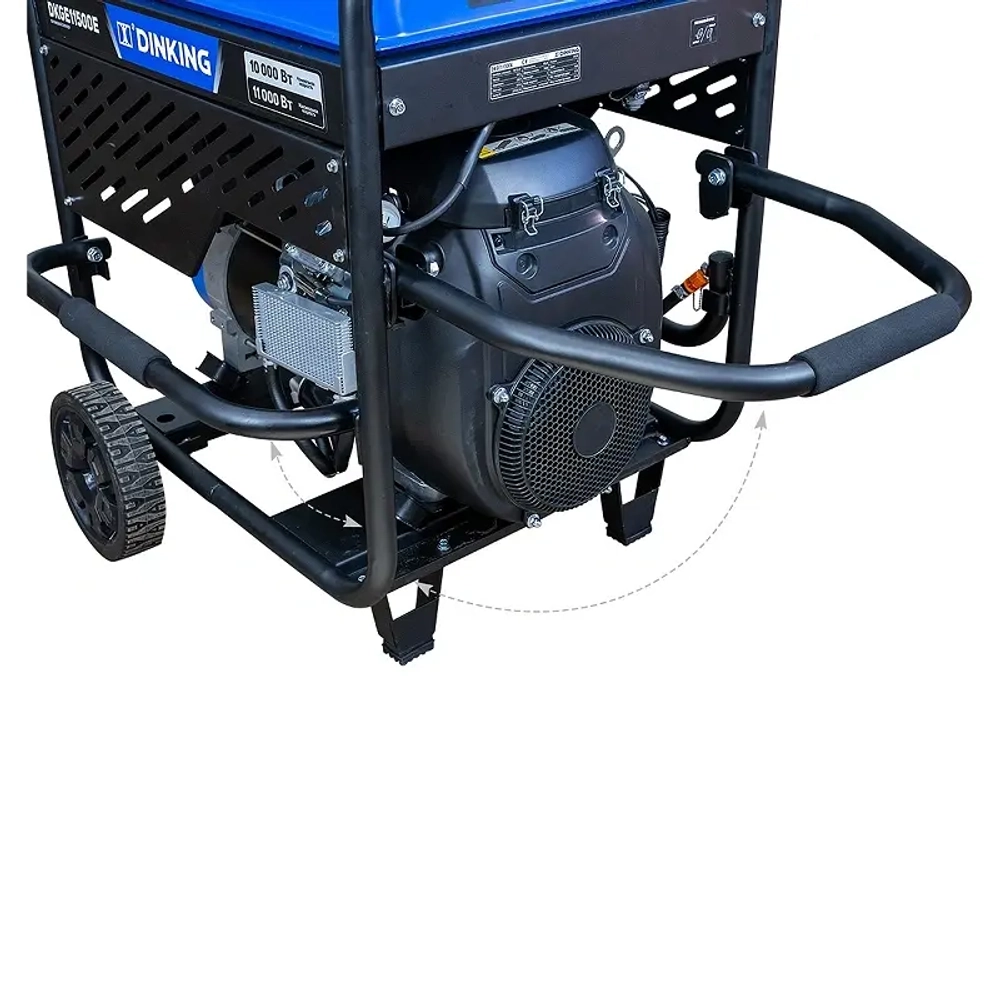 Dinking DKGE11500E генератор бензиновый ГЕН036