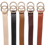 Ремень женский «Elegance - Top», микс 6 цветов, 110*2,5см