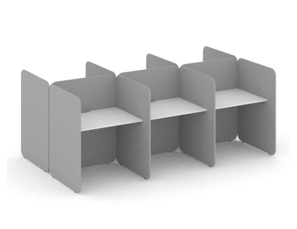 Стол для колл-центра ЛДСП комплект №6 KCB.K-006