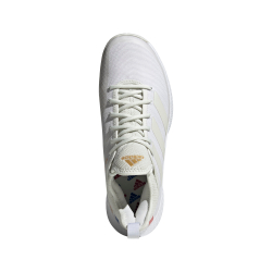 Мужские кроссовки теннисные Adidas Defiant Generation M - white/white tint/gold metallic