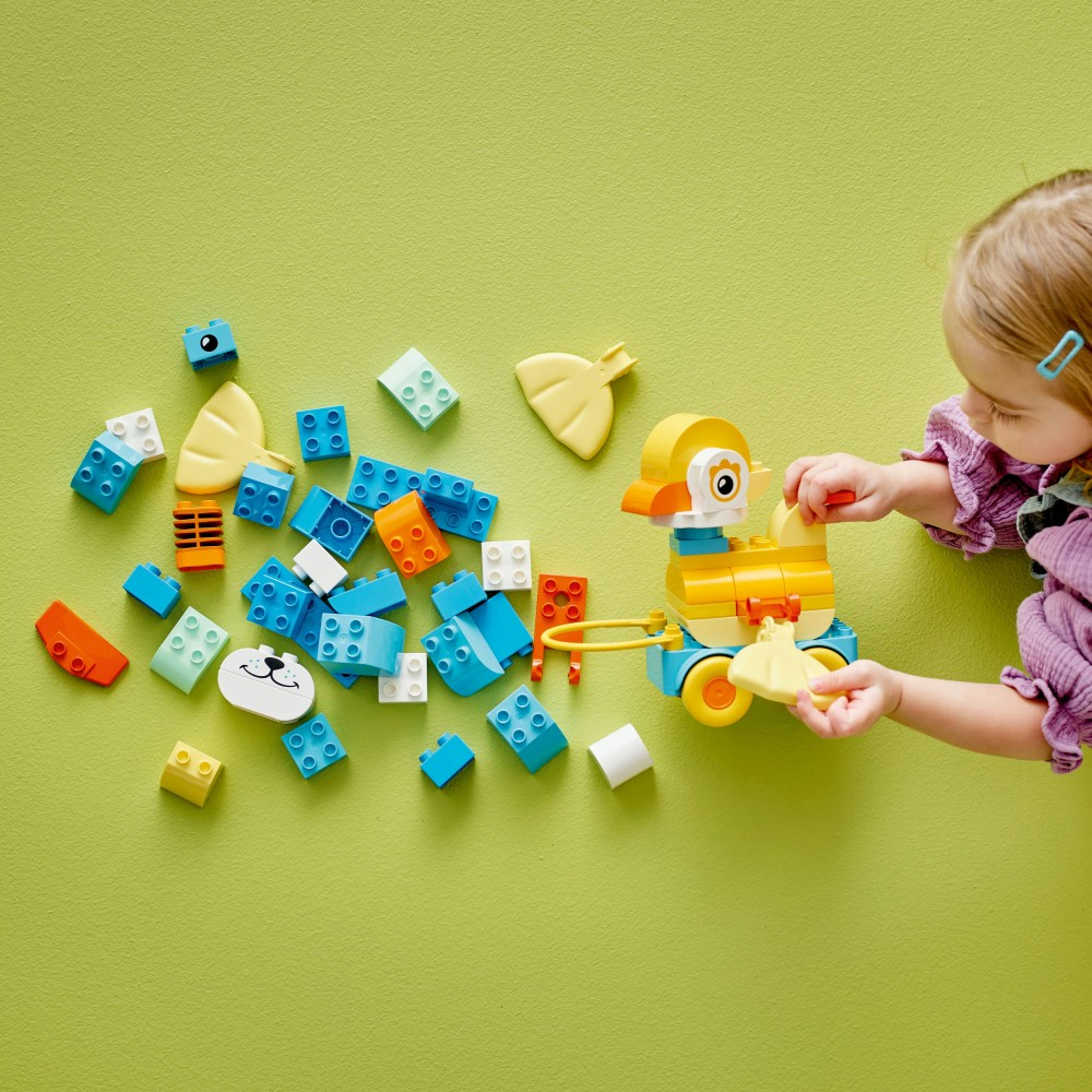 Конструктор LEGO DUPLO 10448 Зверушки на колёсах 3 в 1 — фото 14