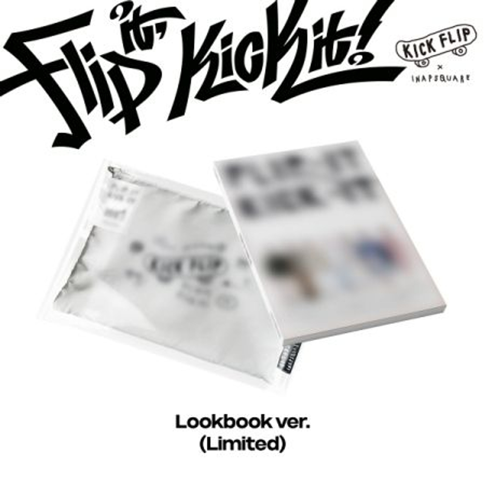 Альбом KICK FLIP - FLIP IT, KICK IT! 1st Mini Album LIMITED Edition LOOKBOOK Version