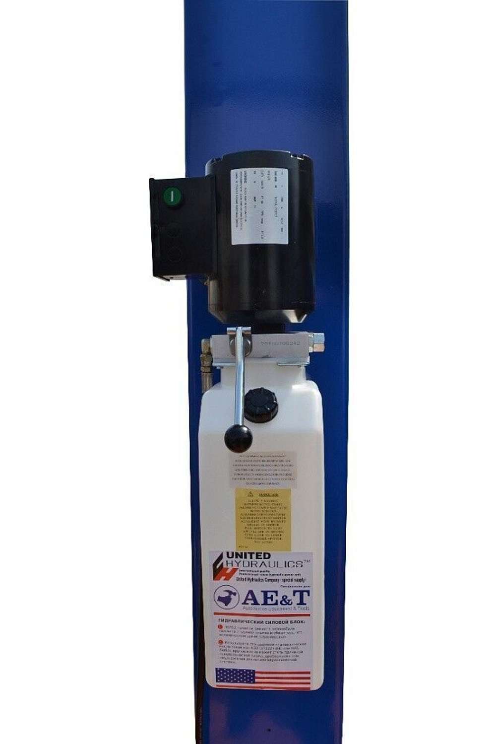 Подъемник 2-стоечный 4 т T4 220B (United Hydraulics) AE&T