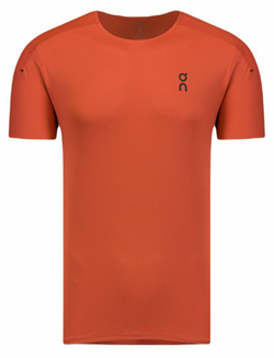 Мужская теннисная футболка ON The Roger Performance-T - auburn/rubi