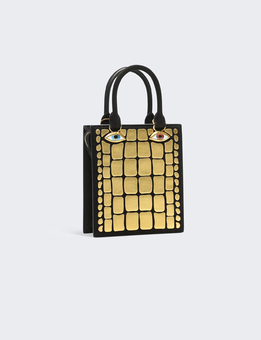 Сумка Schiaparelli Mini Face Bag "Black Metal"