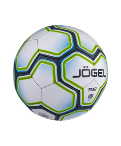 Мяч футзальный Star №4, белый/синий/зеленый
