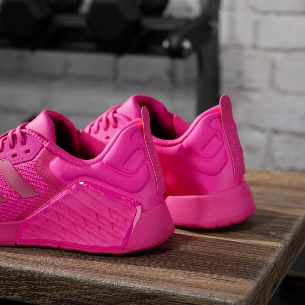 Кроссовки женские Adidas Dropset 3 (Розовые)