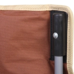 Кресло складное 2 в 1 до 100 кг DC-8077, 83*55/110*85 см, цвет: бежевый, ТуристМастер