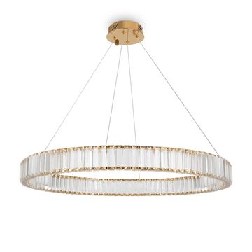 Подвесной светильник 30W 3000-4000-6000K FR5257PL-L32G латунь Tier Modern Freya