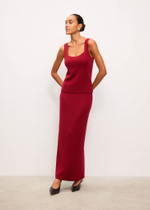 Топ MOLLY, бордовый