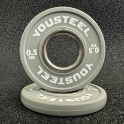 Малый диск 0.5 кг полиуретановый, серый