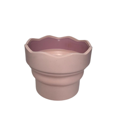 Стакан для воды складной (розовый) LENA PANTERA