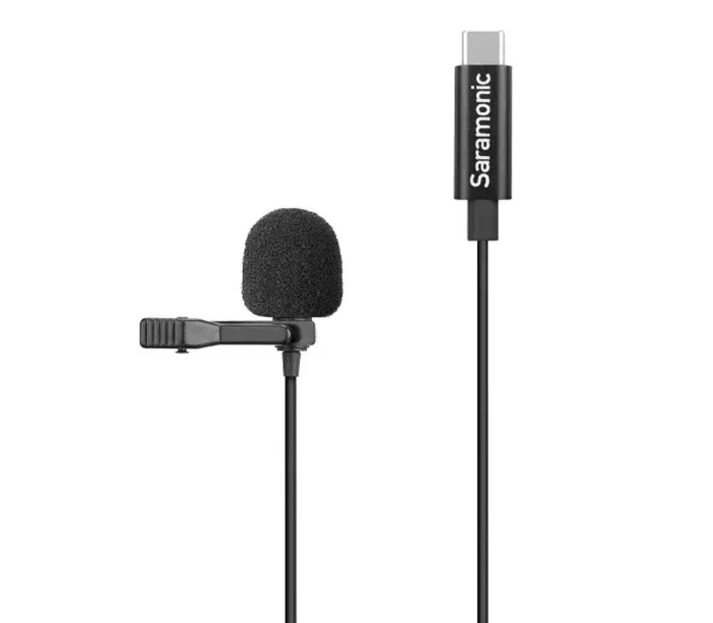 Микрофон Saramonic LavMicro U3B петличный с кабелем 6 м USB-C