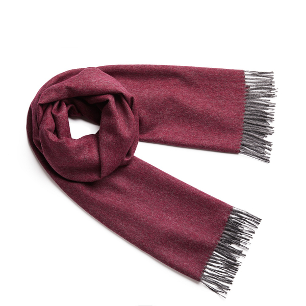 Шарф FISHBONE MULBERRY GRAYШарф Alpaka 65x200 Бордовый