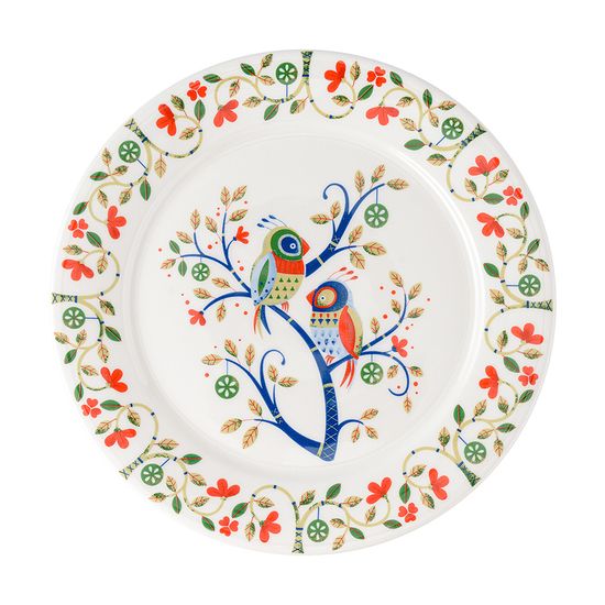 Набор тарелок love birds из коллекции birds of paradise в подарочной упаковке, D21 см, 2 шт.