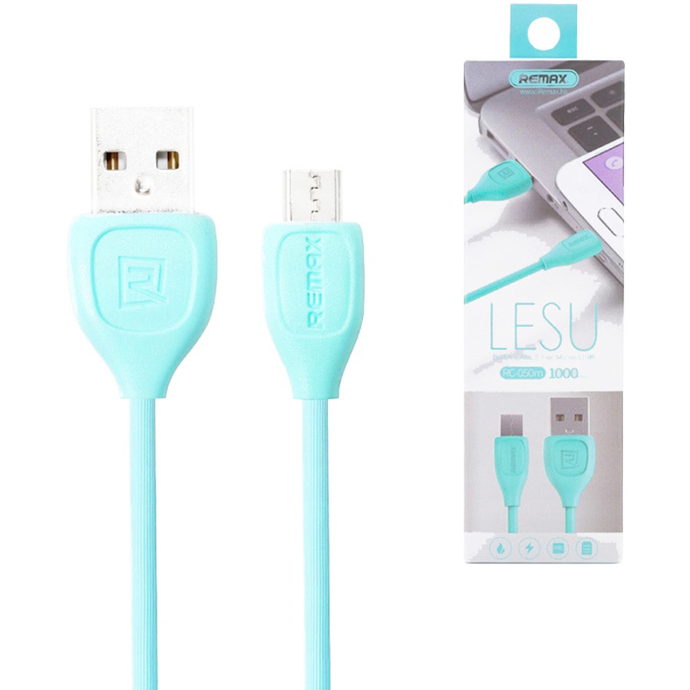 Кабель USB - MicroUSB Remax RC-050m Синий