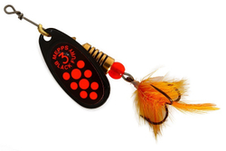 Mepps COMET BLACK FURY MOUCHE